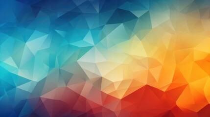 Colorful Polygon Background