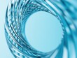 © Alexander Chaykin - Futuristic Circular Metal Wire Pattern