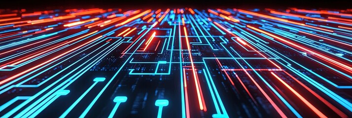 Internet technology concept
