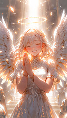 Wall Mural - My Sweet Appearing Angel