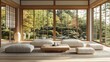 © Sandu - Japanese Zen-Inspired Living Room