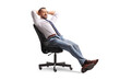 © Ljupco Smokovski - Businessman relaxing in an office chair