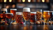 © Rodrigo - Celebration of Craft Beer in Diverse Glassware Display