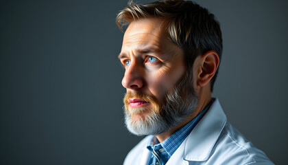 Man at the psychotherapist isolated with white highlights, png