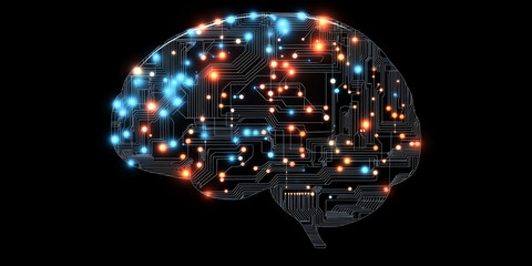 Poster - Artificial intelligence is forming circuit board brain