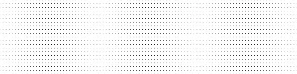 Seamless dot grid pattern with notebook texture. Geometric background for bullet journal. Flat vector illustration isolated on white background.