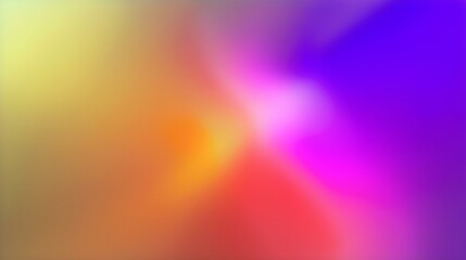 Wall Mural - Vibrant abstract gradient with blurred multicolor background.