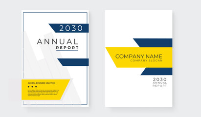  Book cover template for Brochure Annual Report Magazine Corporate Presentation Flyer layout