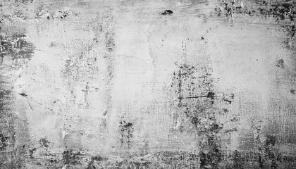 Distressed Concrete Wall: A Monochromatic Study in Texture and Decay.  The image showcases the raw beauty of aged concrete, highlighting its weathered surface and captivating imperfections.