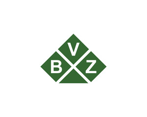 Sticker - BVZ logo design vector template. BVZ