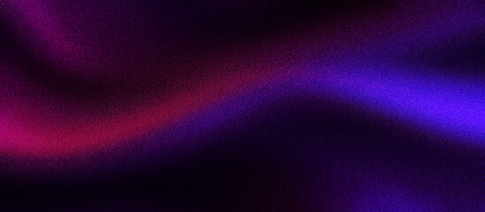 Wall Mural - Dark purple pink black abstract grainy background
