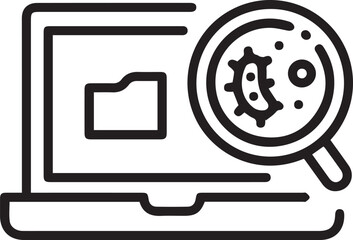 Warning signal icon symbol vector image
