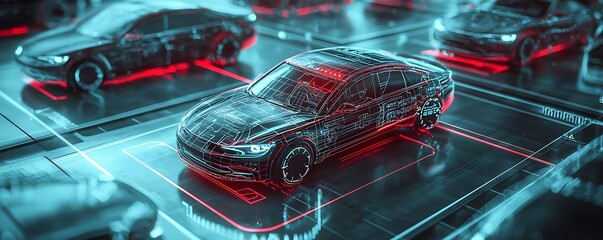 Collaborative vehicle identification technologies with security forces in a detailed display.