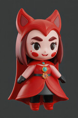 the scarlet witch mascot