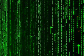 code pulse a pulsing rhythmic matrix code effect