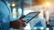 © Montaha Hossain - Business Analytics: Charts and Graphs on Tablet