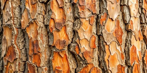 Wall Mural - pine tree bark texture background vertical photograph Minimalist