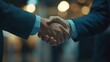 © Montaha Hossain - Business Handshake: A Symbol of Agreement and Success