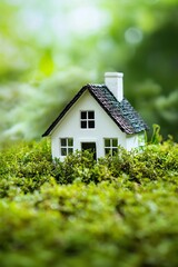 Wall Mural - Analyze how government incentives promote sustainable housing. Discuss the programs available for homeowners who choose