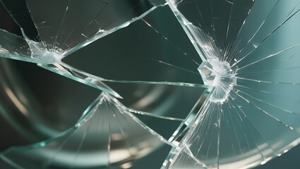 abstract background with a glass