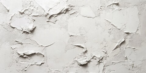 Leinwandbilder - White gray grunge cement textured wall background. Abstract stucco concrete resembling natural stone.