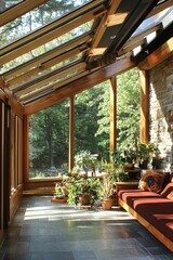 Wall Mural - Investigate how passive solar design can reduce energy use in homes. Discuss the benefits of natural heating and cooling strategies