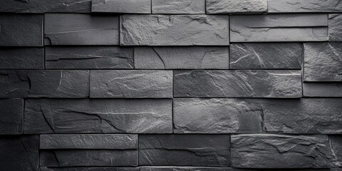 Leinwandbilder - Gray shades wall texture background