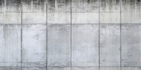 Aufkleber - Abstract empty background. Image of a gray natural concrete wall texture.