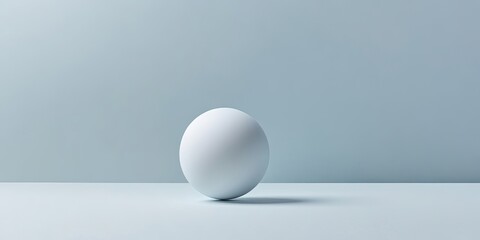 Aufkleber - Christmas gray minimal background featuring a mock-up greeting card and a ball. Flat lay, copy space.