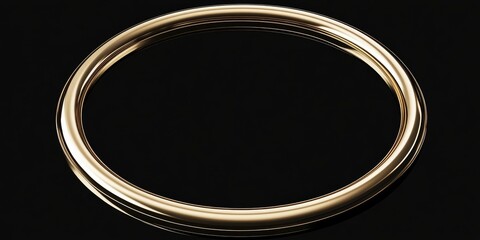 Aufkleber - Isolated gold frame