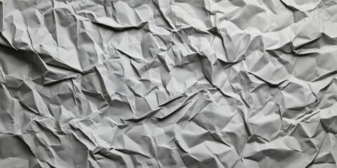 Aufkleber - Crumpled texture background of grey paper.