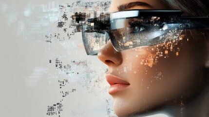 Holographic and futuristic smart glasses 11