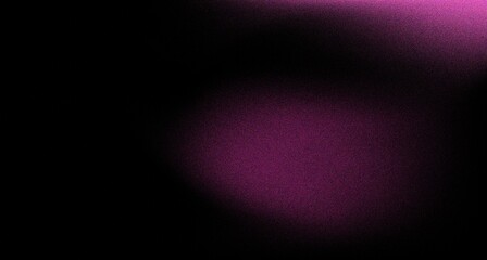 Fototapete - Black Purple with grainy noise texture for brochure or card background template