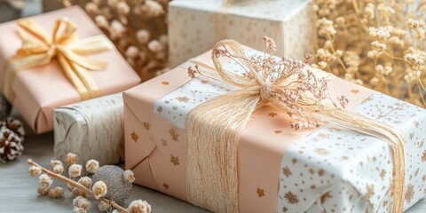 Aufkleber - gift boxes