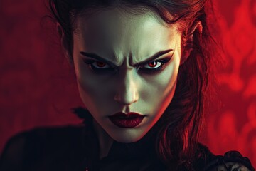 Female Vampire: The Bloodthirsty Mystery of a Frightening Woman