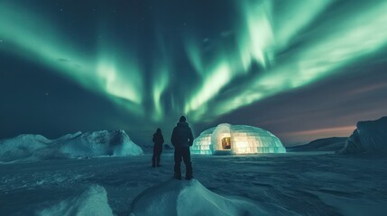 adventurers around the world come see the beauty of the northern lights and ice hotels in alaska and