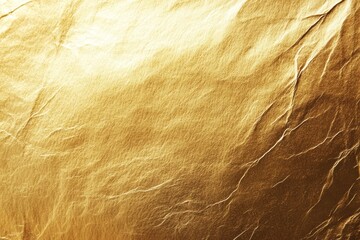 Wall Mural - Metallic golden and bronze paper texture with gradient effect, resembling metal foil or wall paint, Golden background. Gold texture. Beautiful luxury gold background. Shiny golden texture