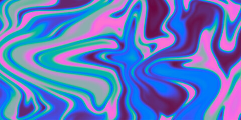 Poster - Abstract Fluid Liquid Gradient Background Vector Design. Vivid Marble Multicolor Pattern.