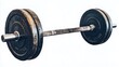 © Farid - barbell isolated on white background.