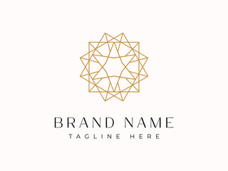 Luxury Geometric logo - Design a hexagonal Arabic Islamic ornament logo