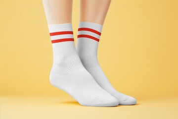 Canvas Print - Low socks, casual footwear fashion