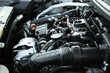 © New Africa - Closeup view of car engine in modern auto