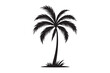 © Picture Paradise - White Background Palm Tree Vector.