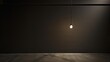 © Steve - Dark empty room with single flickering light bulb casting long shadows, emphasizing absence of power and eerie atmosphere, minimalist setting with focus on light bulb's glow.