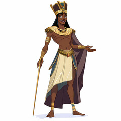 Egyptian God Cartoon