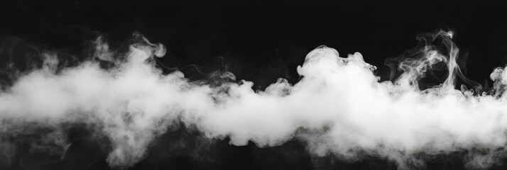 Aufkleber - With a smoke explosion, with an empty center, this is a spooky, Halloween background effect. Smoke explosions erupting outwards.