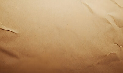 Canvas Print - A flat, smooth brown paper texture with subtle grain and subtle color variations for use as an illustration background