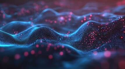 Aufkleber - The light blue abstract glowing background is perfect for medical and digital technology applications