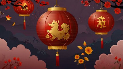 Free happy mid autumn festival or chinese new year.