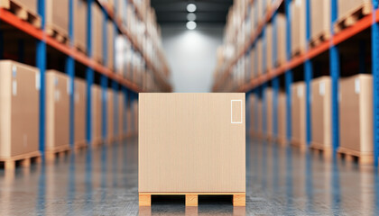 Poster - Exploring inventory management with a focus on storage solutions and warehouse efficiency